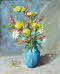 Blumenstrau in Vase