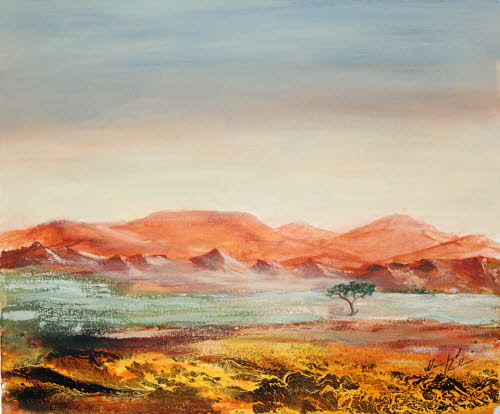Namib Naukluft Park 01, 50x60 cm, Acryl